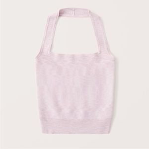 NWT Abercrombie & Fitch elevated knit slim halter tank